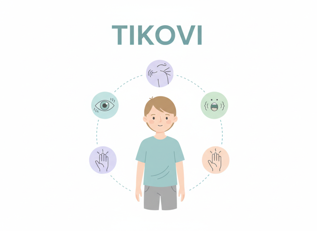 Tikovi kod djece i adolescenata: što su, zašto nastaju i kada potražiti pomoć